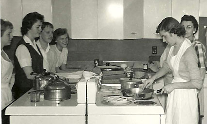 Home ec class