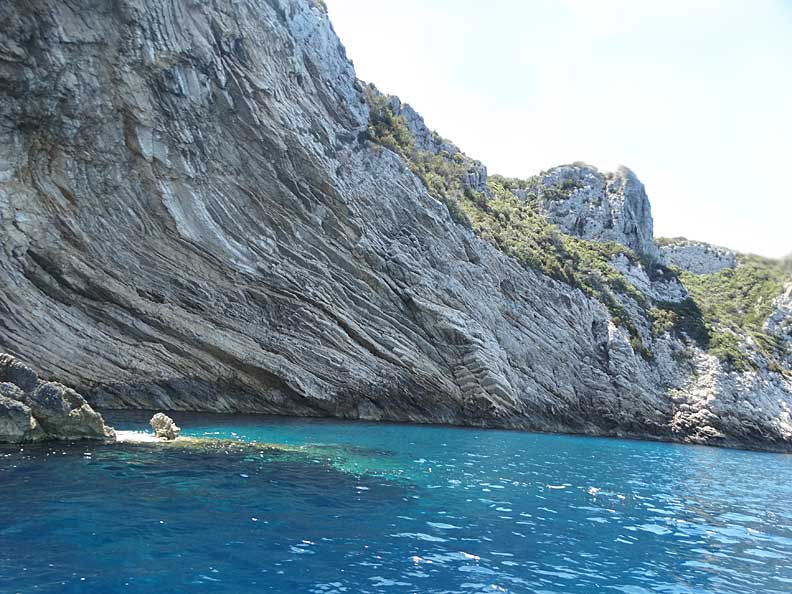 Croatian blue waters