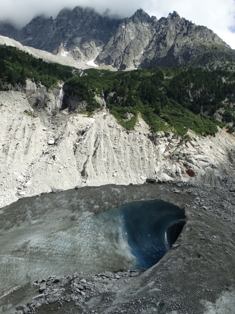 Chamonix glacier