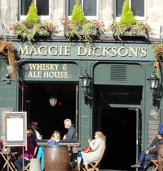 Maggie Dickson's pub